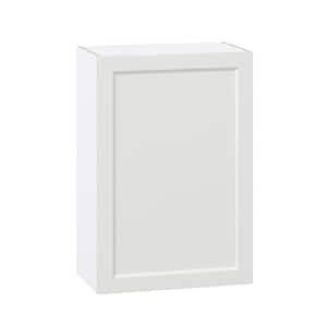 Alton Painted White Recessed Assembled Wall Kitchen Cabinet with Full Height Door (24 in. W x 35 in. H x 14 in. D)