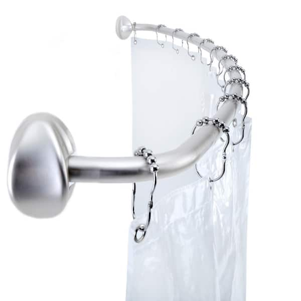 Microban Peva Extra Wide Shower Liner - Clear