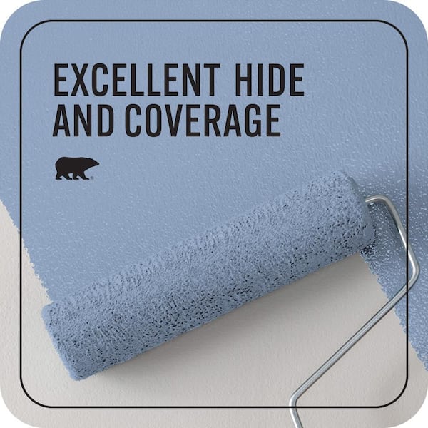 BEHR ECOMIX ECOMIX 1 gal. #PPU15-13 Blue Hydrangea Eggshell Enamel ...