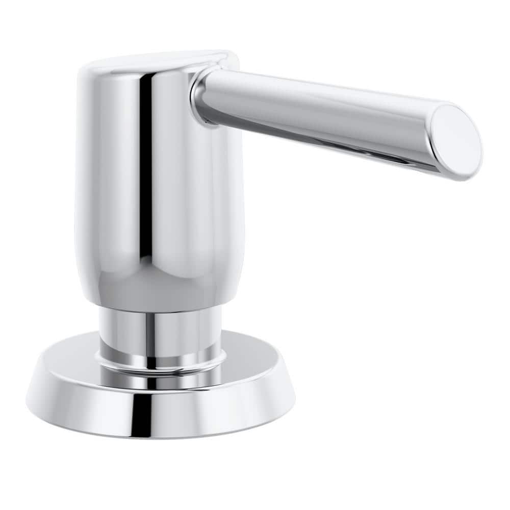 Ally Deck Mounted Soap Dispenser in Chrome [AX1129] from Abode