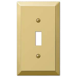 BRASS Accents M07-S4500-605 Quaker Switchplates Polished Brass