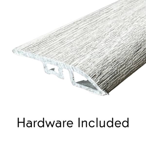Deco Products Hydrostop Tropical Cape 0.2 in. T x 1.8 in. W x 94 in. L Waterproof PVC Reducer Molding