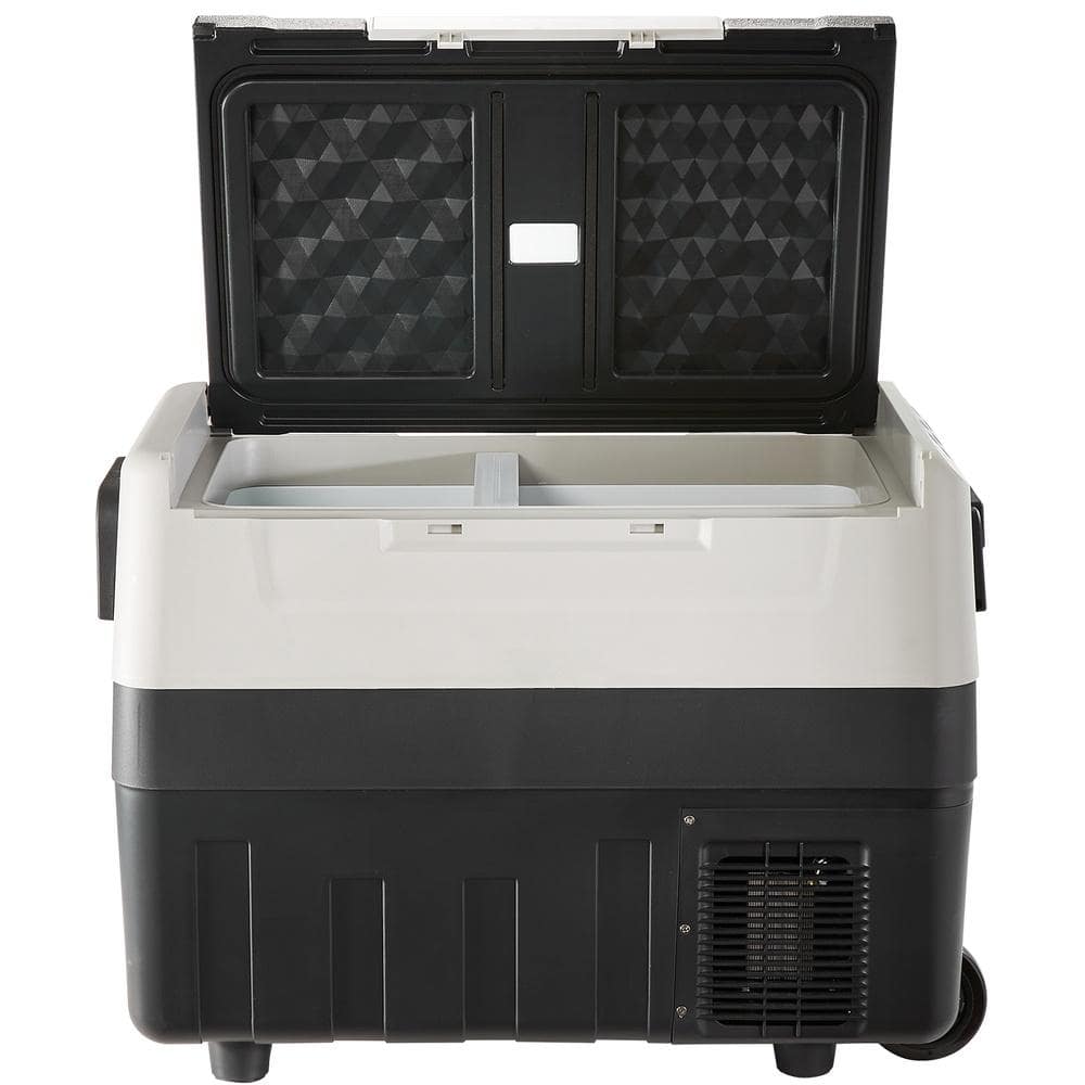 Portable Car Refrigerator 48 Qt 45L Dual Zone -4 to 50 F Compressor Cooler 12/24V DC 100-240V AC price history on PriceWatchPro
