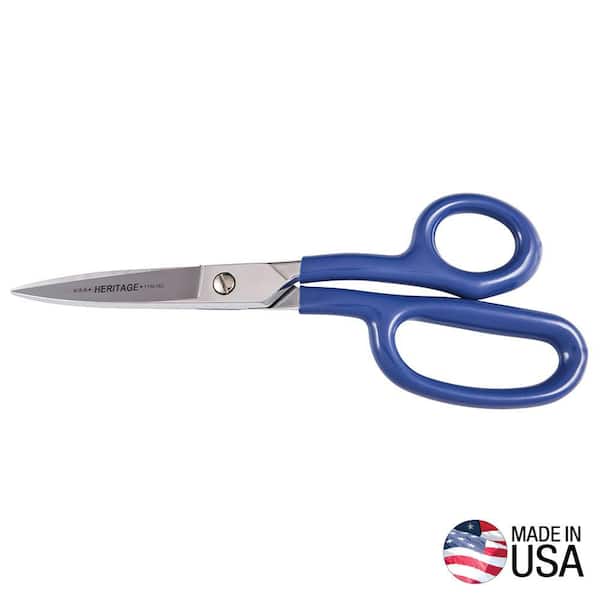 9 in. Carpet Shear Curved with Coated Handle