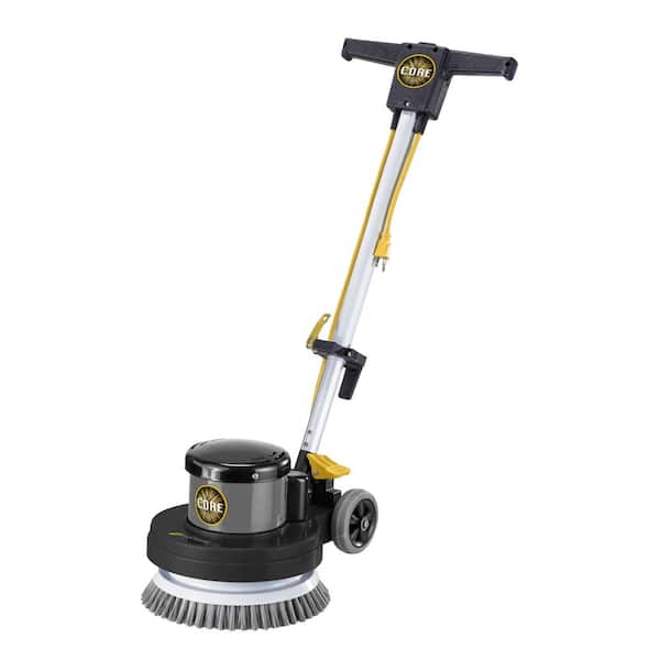 Commercial Corded Multisurface Cleaner in Gray with Heavy Duty Single Pad Polisher Buffer Scrubber