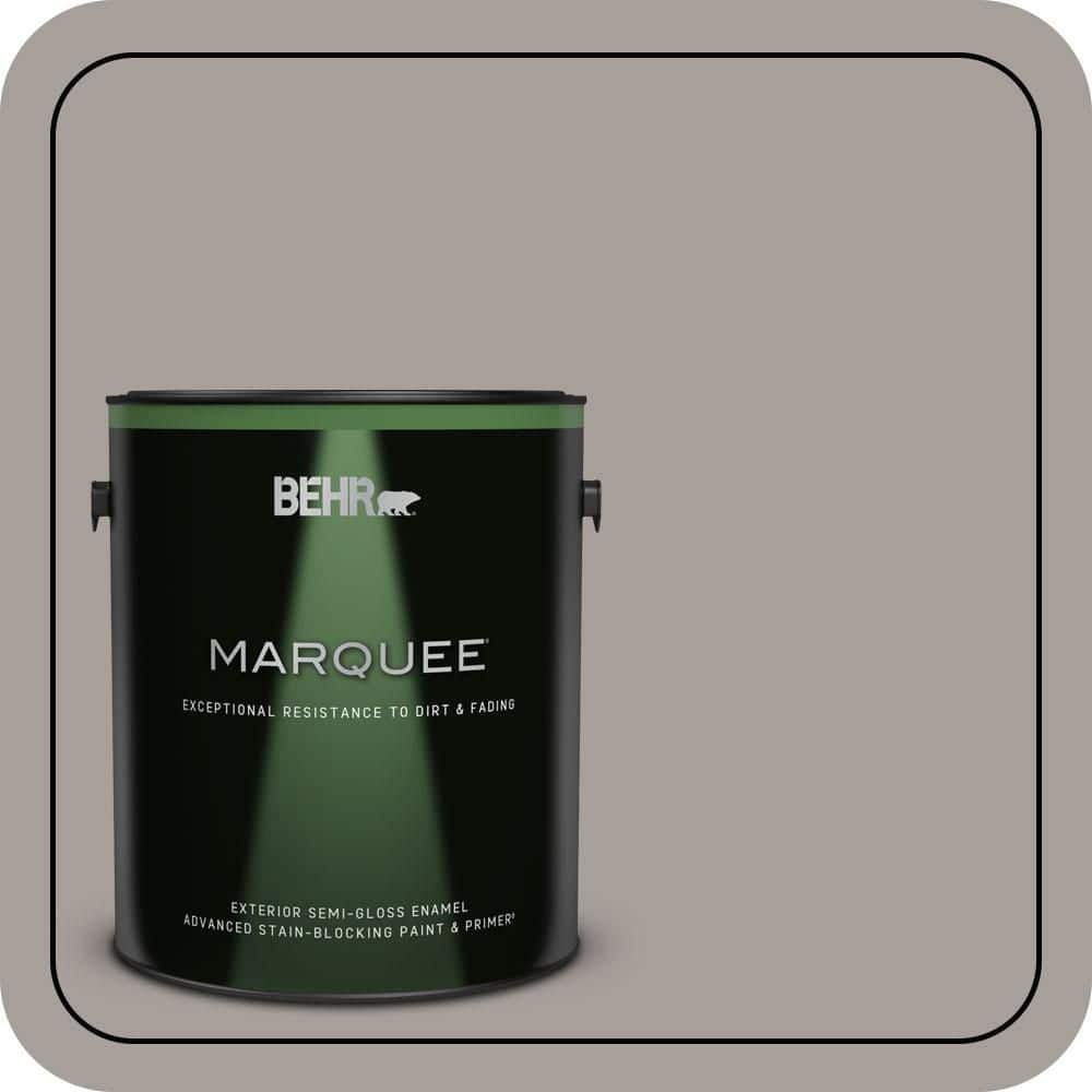 1 gal. #T16-18 Mauve Melody Semi-Gloss Enamel Exterior Paint & Primer price history on PriceWatchPro