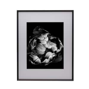 16 x 20 in. Black Metal Picture Frame -Displays 11 x 14 Photo with Mat-16 x 20 without Mat