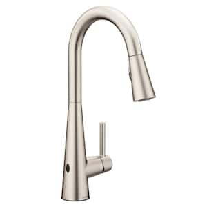 Sleek Touchless Single-Handle Pull-Down Sprayer Kitchen Faucet with MotionSense Wave in Spot Resist Stainless