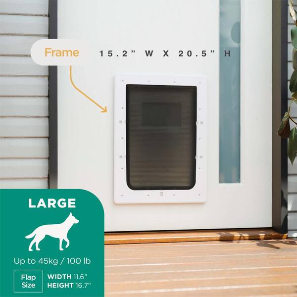 Cat And Pet Screen Door HAKUNA PETS PATIO PET DOOR FOR SLIDING