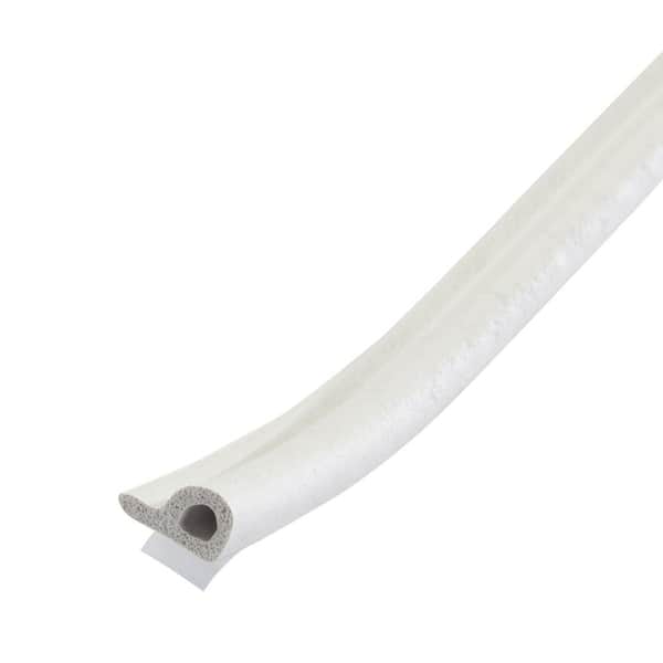 M-D Building Products 7/32 in. x 3/8 in. x 17 in. White Premium Rubber Window Seal for Small Gaps