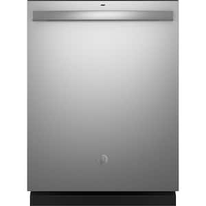 24 in. Built-In Tall Tub Top Control Stainless Steel Dishwasher with Sanitize, Dry Boost, 55 dBA