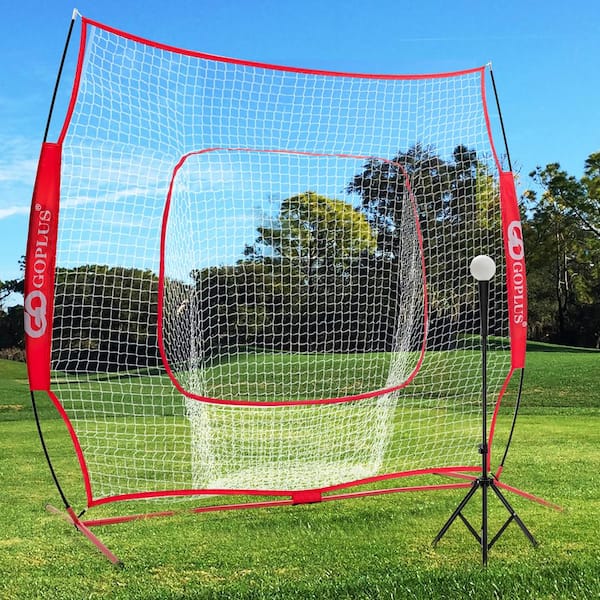 VISEMAN Baseball & Golf Hanging Net, Baseball Hanging Net for Hitting  Practice, Pitching Net for Baseball Training