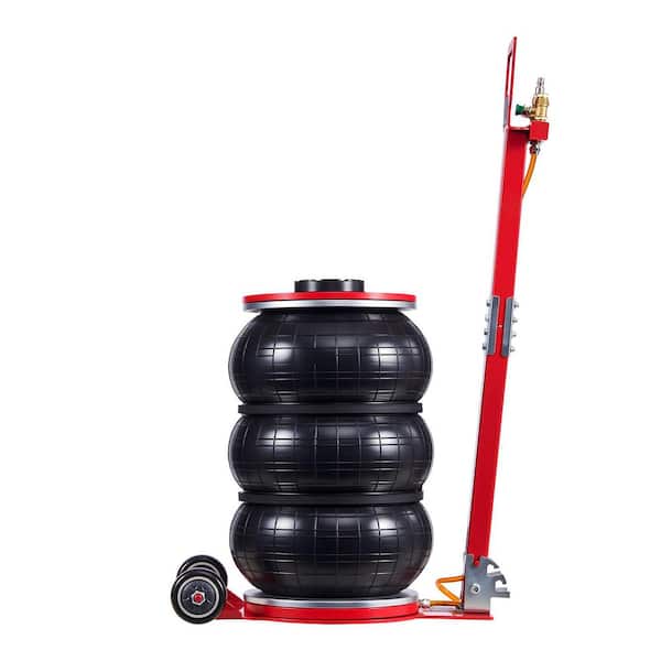 Air Jack, 5 T/11023 lbs. Triple Bag Air Jack, Airbag with Six Steel Pipes, Lift Up to 18.3 in. /464 mm