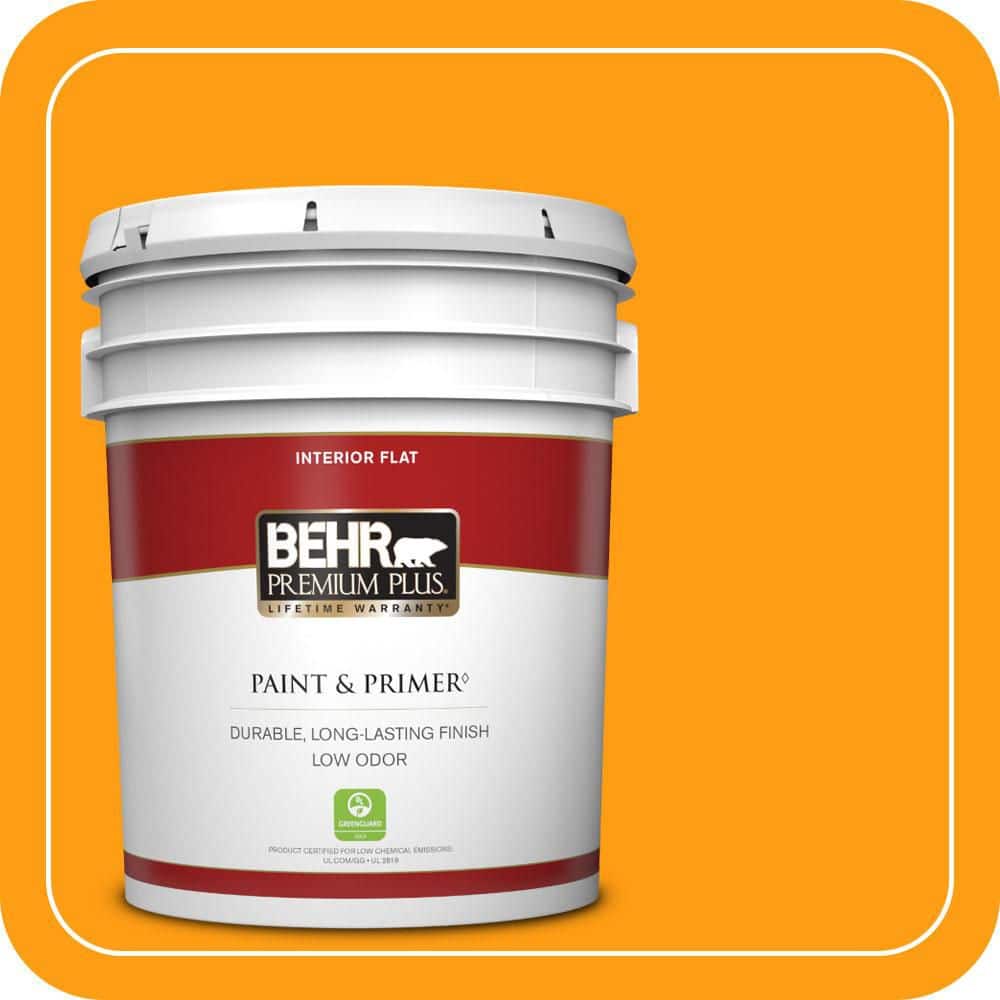 5 gal. #S-G-290 Orange Peel Flat Low Odor Interior Paint & Primer price history on PriceWatchPro