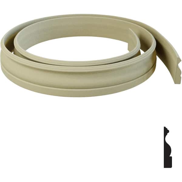 Ekena Millwork 1 in. x 144 in. x 5 1/4 in. Resin Casing Flexible Moulding