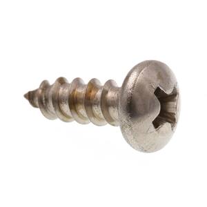 Pan Head Phillips Self-Tapping Prime-Line 9019947 Sheet Metal Screw Grade 18-8 Stainless Steel #8 X 1-1/2 in Pack of 100 