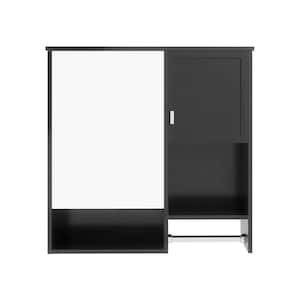 29.52 in. W x 27.84 in. H Rectangular MDF Medicine Cabinet with Mirror