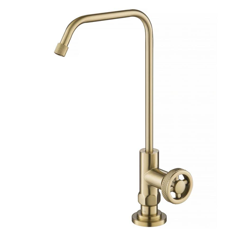 KRAUS Urbix Single Handle Beverage Faucet in Brushed Gold FF101BG