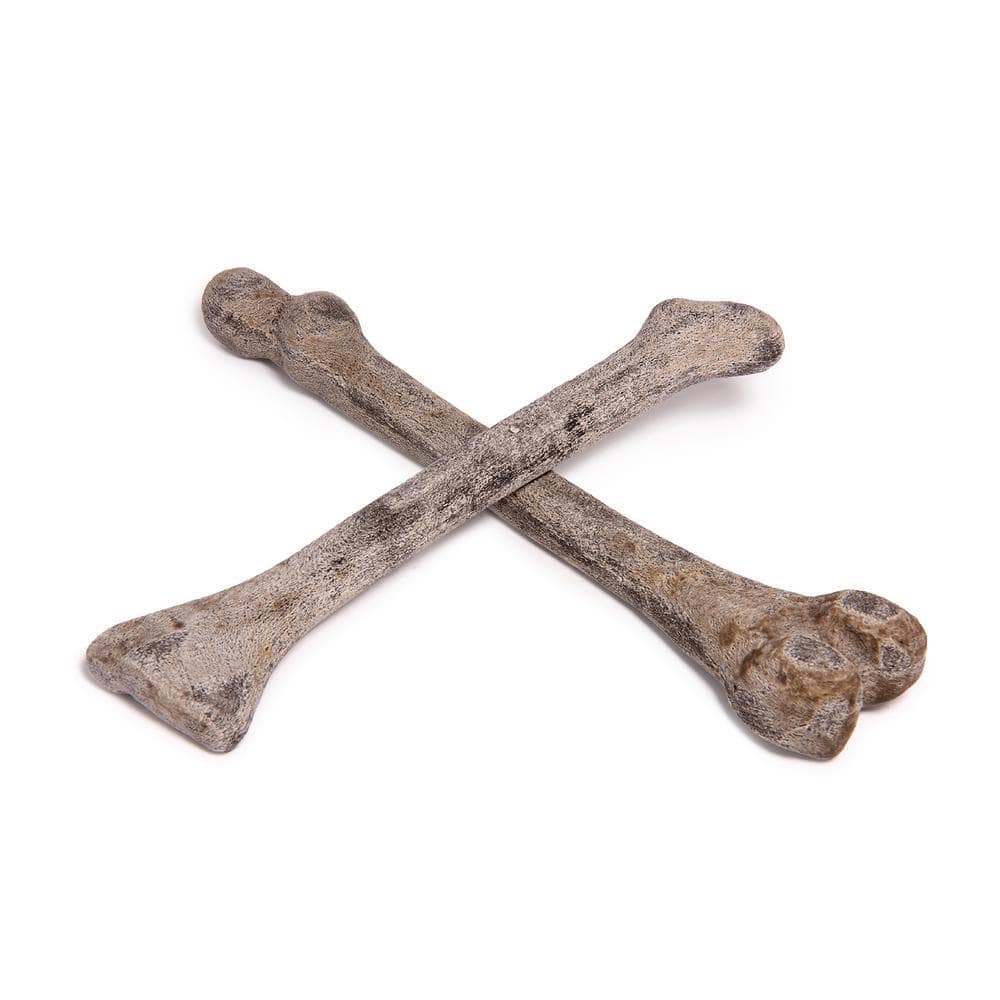 Gray Ceramic Fireproof Decoration Bones for Fire Pits and Fireplaces (Set o