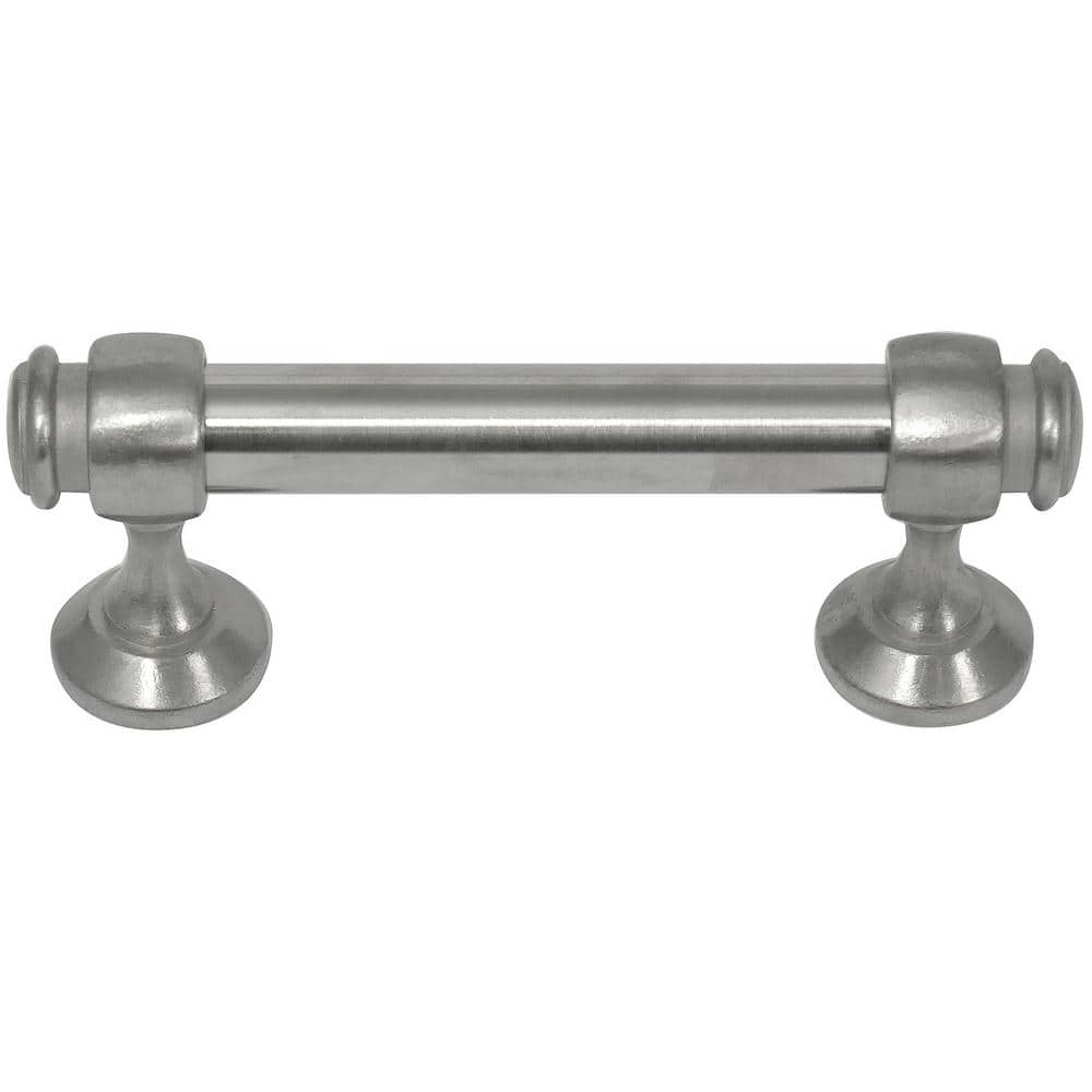 8-Inch Brushed Nickel Modern Cabinet Bar Pull