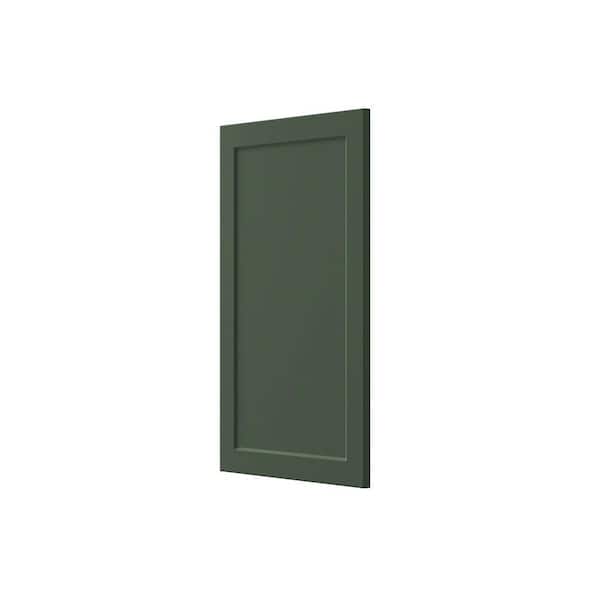 Hampton Bay Designer Series Melvern 18 in. W x 0.75 in. D x 30 in. H Kitchen Cabinet End Panel in Forest
