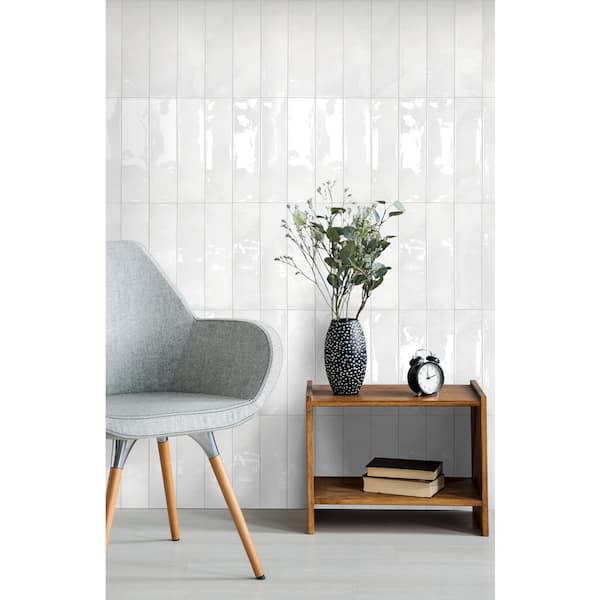 Austin Fora Glossy 3 in. x 12 in. Ceramic Subway Wall Tile (5.57 sq. ft./case)