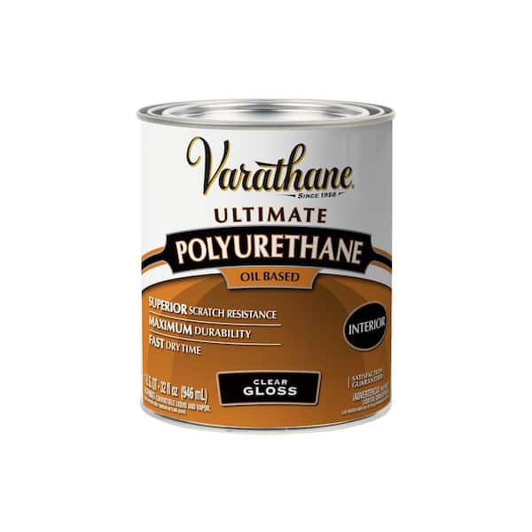 Varathane 1 qt. Clear Gloss 275 VOC Oil-Based Interior Polyurethane