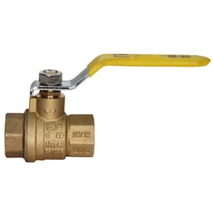 Apollo 1/4 In. Lead Free Brass FNPT X FNPT Full-Port Ball Valve ...