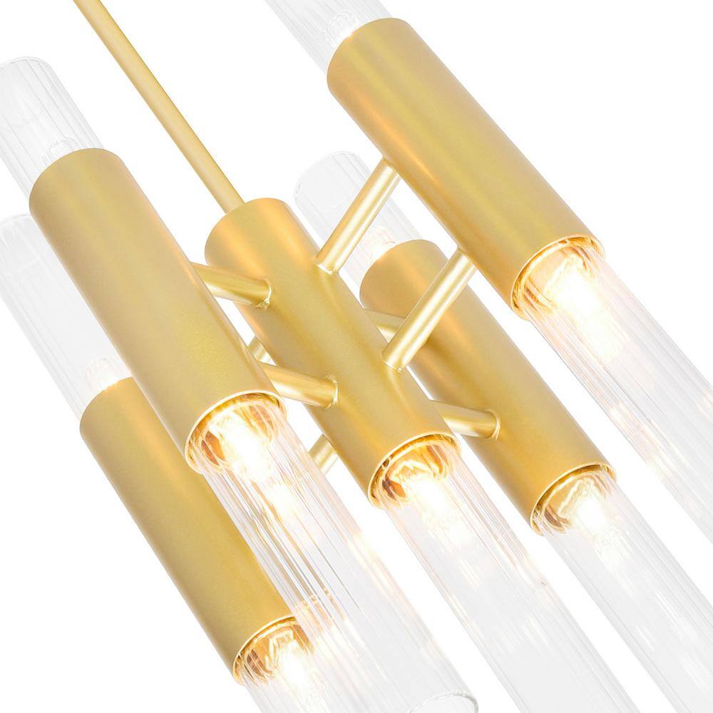 Mini Gold Glass LED Pendant Light