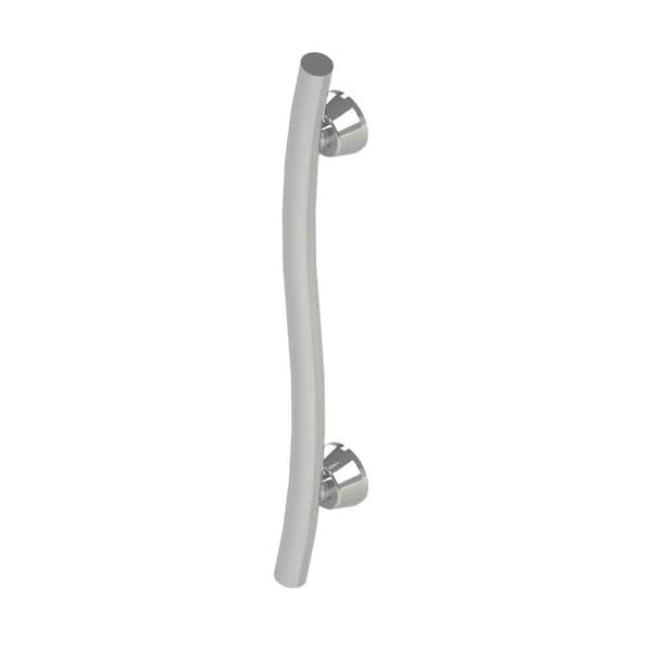INVISIA 24 in. Concealed Screw Grab Bar Accent Bar, Designer Luxury Grab Bar, ADA Compliant Up to 500 lbs. in Polished Chrome