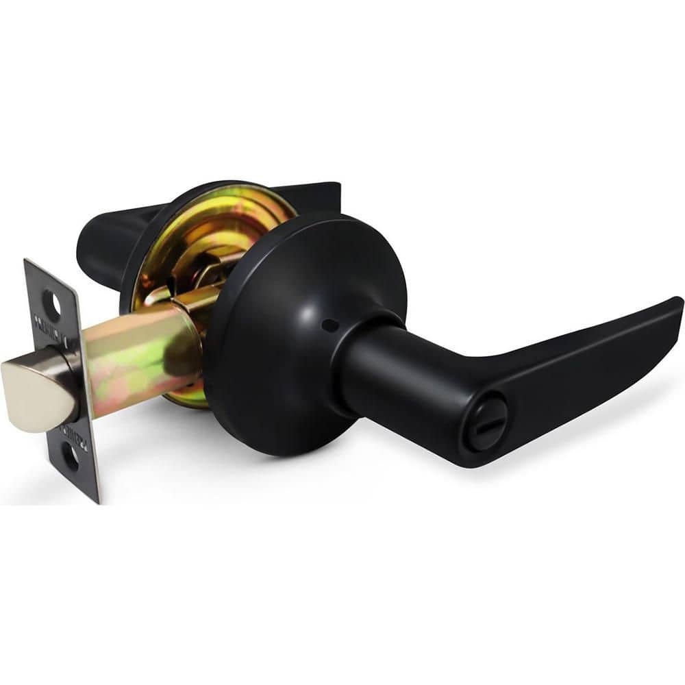 Matte Black Light Commercial Duty Privacy Door Handle Lever for Bed/Bath price history on PriceWatchPro