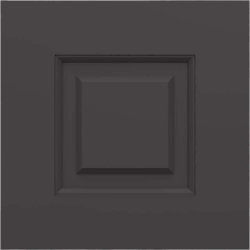 Ekena Millwork 12in W x 12in H True Fit PVC Raised Panel Shutters