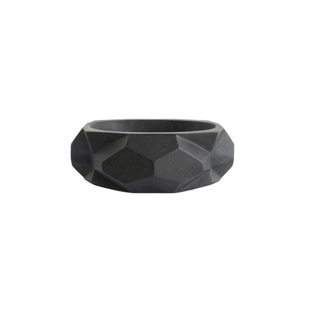 Alaine 17.50 in Wall-Mounted Concrete Bathroom Sink in Terrazzo Black price history on PriceWatchPro
