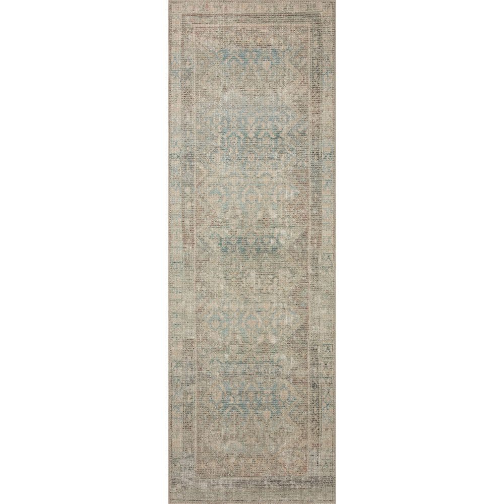 Loloi Angela Rose Aubrey 2 ft. 6 in. x 7 ft. 6 in. Jade / Natural ...