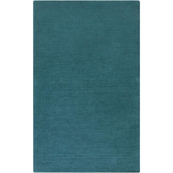 Livabliss Falmouth Teal Doormat 2 ft. x 3 ft. Indoor Area Rug