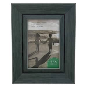 Wexford Home Grooved 4 in. x 6 in. Black Picture Frame (Set of 2) WF101B-2  - The Home Depot