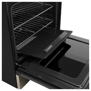 30 in. 5 Element Smart Slide-In Electric Convection Range in Slate with EasyWash Oven Tray And No-Preheat Air Fry