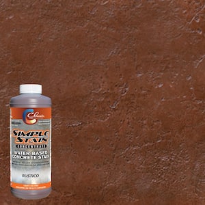 1 qt. Rustico Concentrated Semi-Transparent Water Based Interior/Exterior Concrete Stain