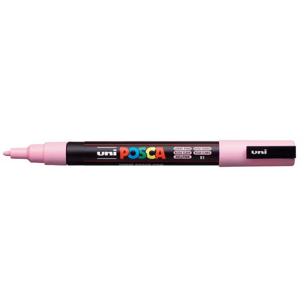 Uni POSCA individual Coloured Pencils Light Pink 51