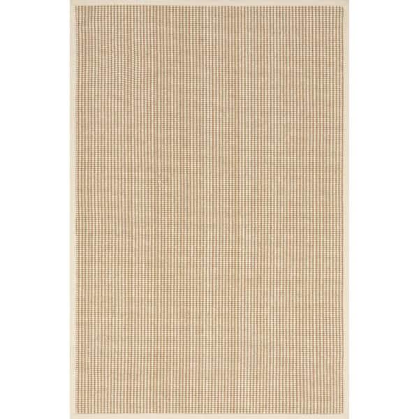 Patricia Jute and Wool Ivory 12 ft. x 15 ft. Indoor/Outdoor Patio Rug