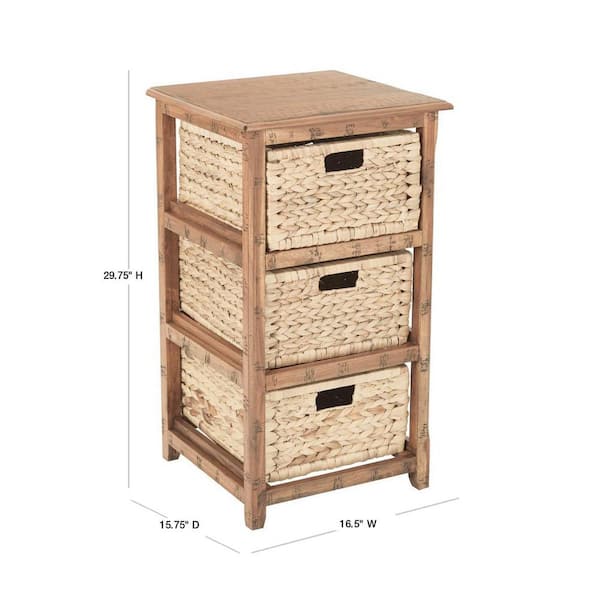 Osp Home Furnishings Sheridan Distressed Toffee 3 Drawer Storage Sh4513 Dt The Depot Osp Home Furnishings Sheridan, 3 Drawer Storage Cabinet Wood