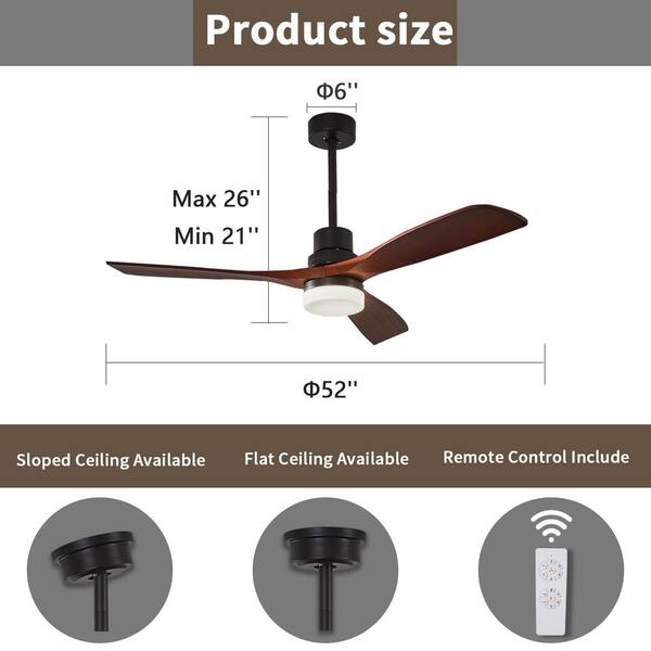 Ceiling Fan Drop Rod Length Shelly Lighting