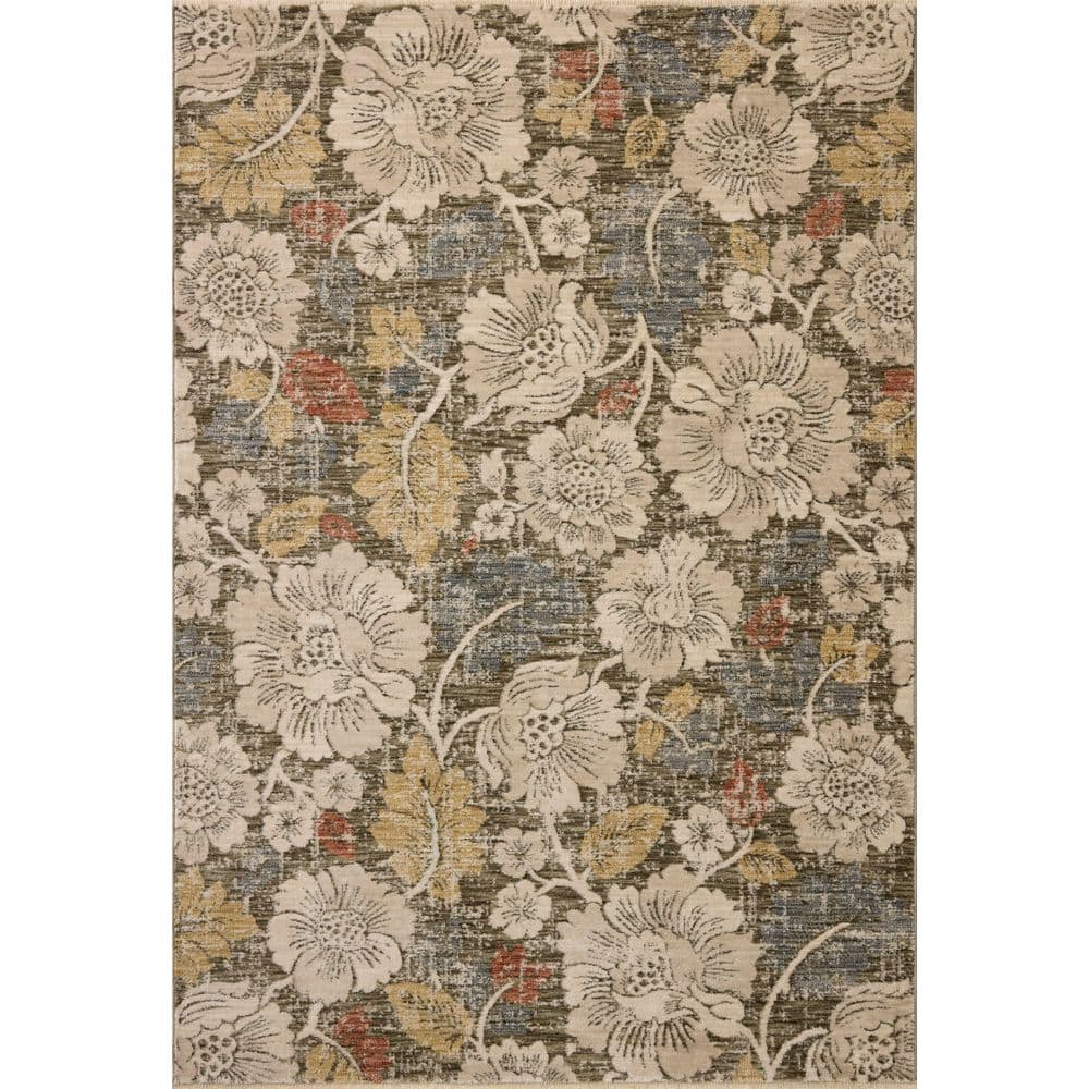 Eileen Olive / Multi 9 ft. 6 in. x 13 ft. Transitional Area Rug price history on PriceWatchPro