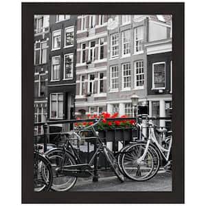 Furniture Espresso Narrow Picture Frame Opening Size 22 x 28 in.