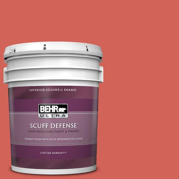 BEHR ULTRA 5 gal. Home Decorators Collection #HDC-MD-05 Desert Coral Extra Durable Eggshell Enamel Interior Paint & Primer