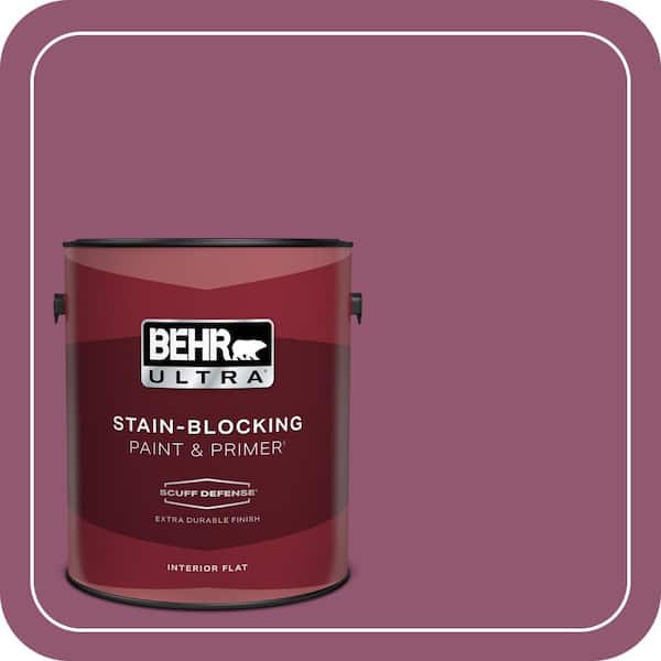 BEHR ULTRA 1 gal. Home Decorators Collection #HDC-AC-28A Carnation Festival Extra Durable Flat Interior Paint & Primer
