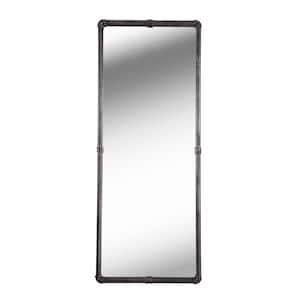Large Rectangle Vintage Metal Mirror (60 in. H x 24 in. W)