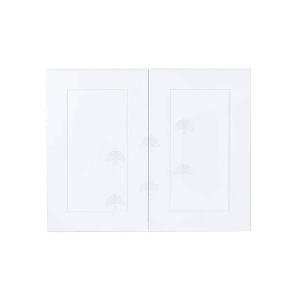 Lancaster White Plywood Shaker Stock Assembled Wall Kitchen Cabinet 33 in. W x 24 in. H x 12 in. D price history on PriceWatchPro