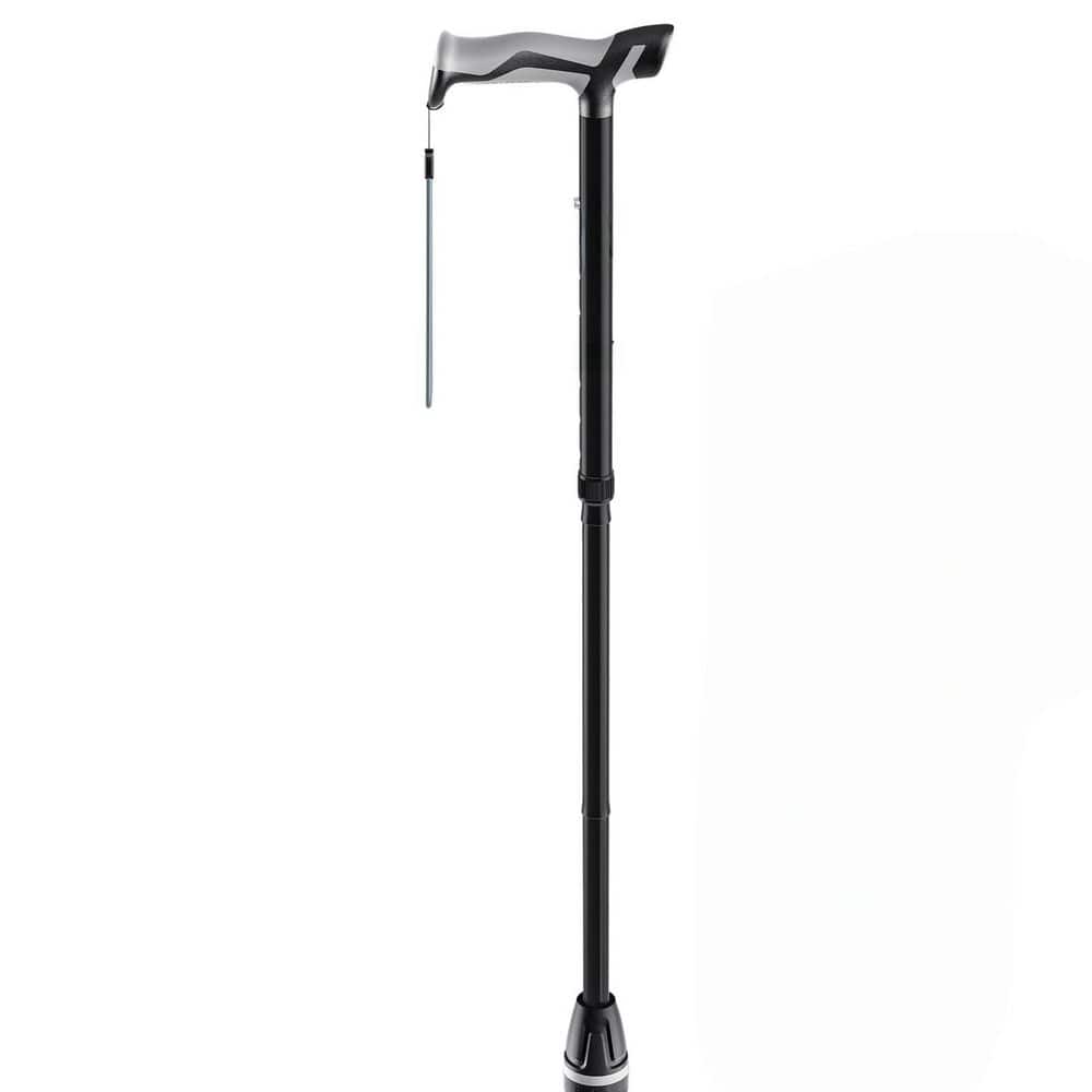 1‑Pack Adjustable Lightweight Folding Walking Cane with LED Light Shock‑Absorbing Comfort‑Grip Handle for Support price history on PriceWatchPro