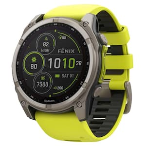 Garmin fenix 8 AMOLED Multisport 51-mm GPS Watch with Silicone